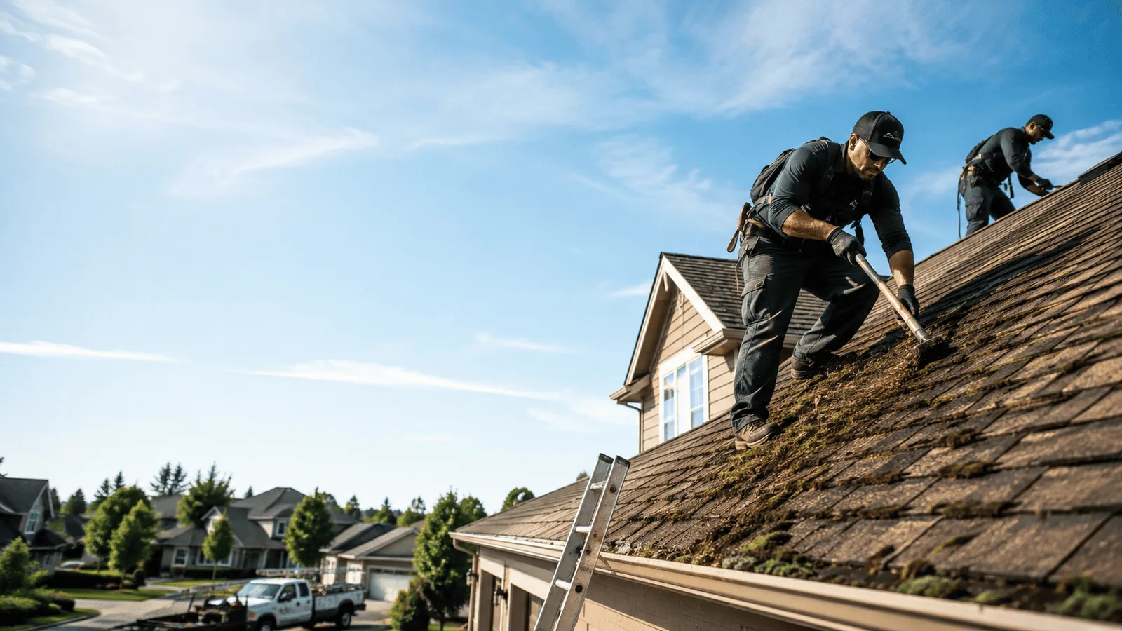 Roof Moss Removal in Williamstown, PA near me